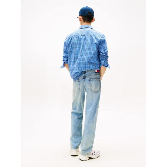 Tommy Hilfiger Ανδρικό παντελόνι Otis Signature Regular Straight Leg Jeans